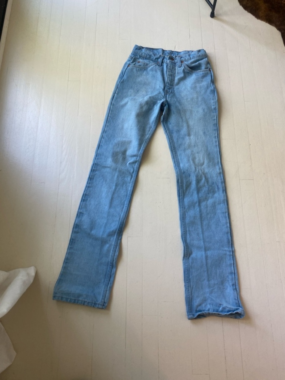 Levi's Light Blue High-Rise Flare Jeans